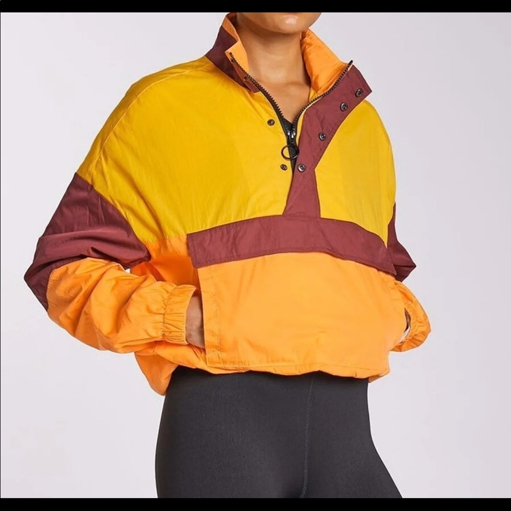 Secndnture Classic Windbreaker Xs Peach